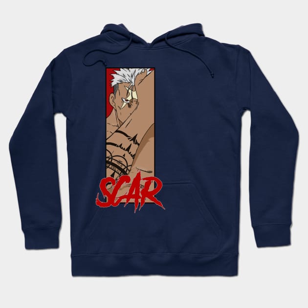 SCAR || FMAB Hoodie by saturnswamp